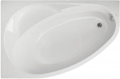 Акриловая ванна Vagnerplast Flora 150x100 L ультра-белая| 150x100x43
