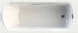 Ванна акриловая "Сильвия", 1680х700x460 мм, БЕЗ каркаса, слива-перелива и панели, белая ZZ