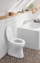 Сиденье для унитаза, с микролифтом и Quick Release, (цв. 01 белый), O.Novo ZZ