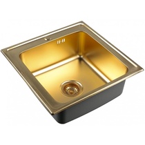 Мойка кухонная Zorg Inox Pvd SZR-5050 bronze| 50x50x20