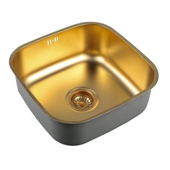 Мойка кухонная Zorg Inox Pvd SZR-4040 bronze| 42x42x17