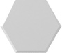 Mini Hexa Contract Ice White gloss ZZ|15x17,3